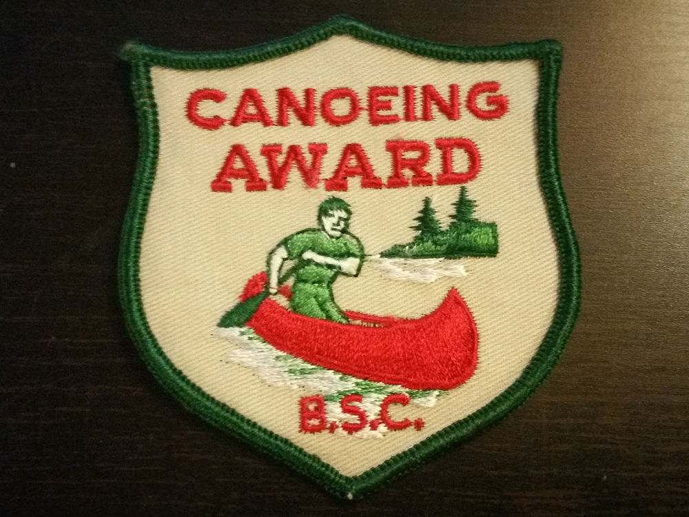 Canoeing Award BSC